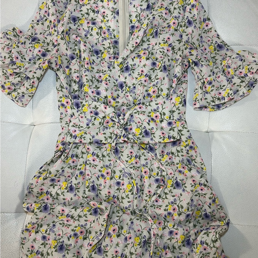 PrettyLittleThing Floral Dress - Multicolor